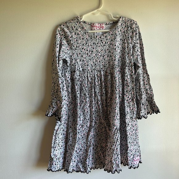 Ruffle Girl size 7 long sleeve tunic style top - Picture 1 of 3